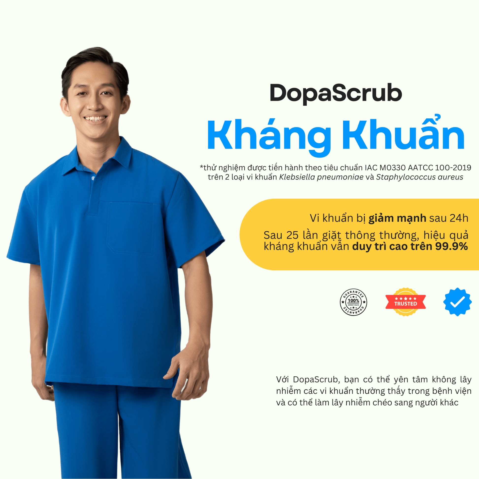 Bộ scrub kháng khuẩn Iron Spirit - DOPAPRACTICE - product_type